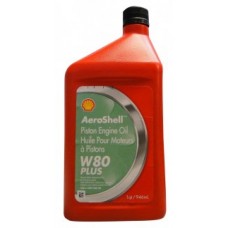 AEROSHELL AVIATION OIL W80 PLUS AEROSHELL AVIATION OIL W80 PLUS